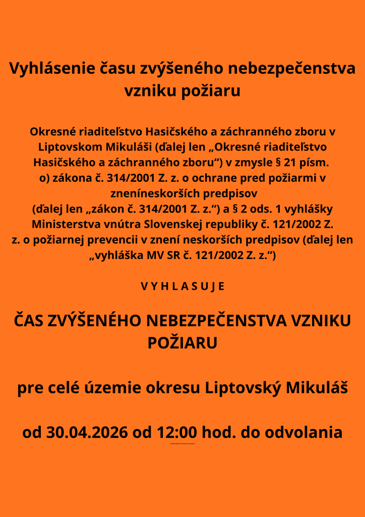 Vznik požiaru