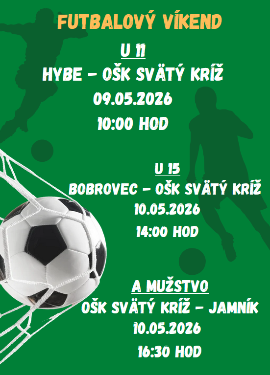 Futbalový víkend 